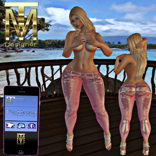 Pink pants with shine(Mis)