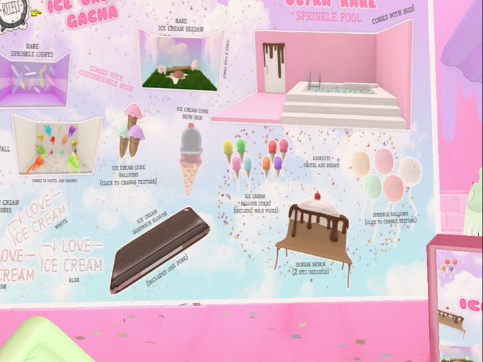 .{Recess}. - Ice Cream Gacha [Confetti Pastel]