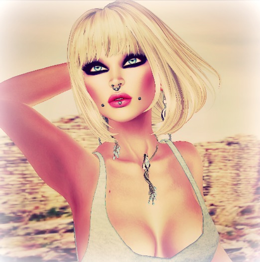[MLC] Erica - Gold & Diamond Choker