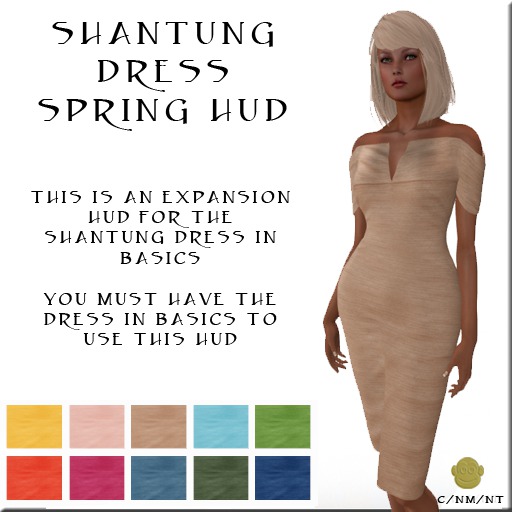 BM Shantung Dress Spring HUD