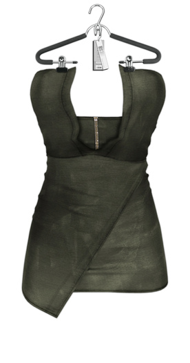 Seniha. Emma Dress // Army