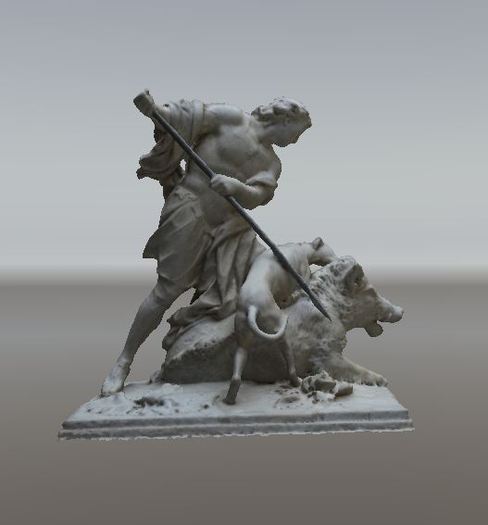 EB:. Meleagre Statue STATUE CM