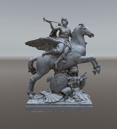 EB:. La Renommee montee sur Pegase Statue full perms