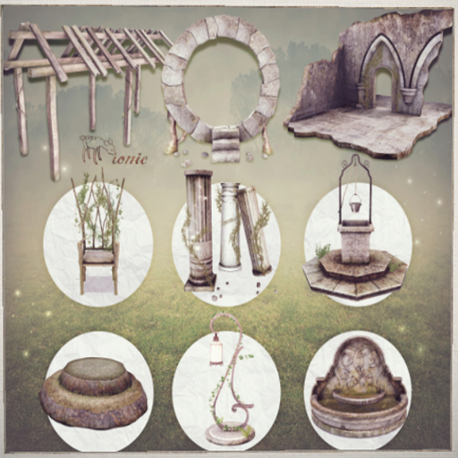 ionic : Wooden planks bridge