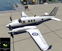 Box for Paints King Air RAF Tex