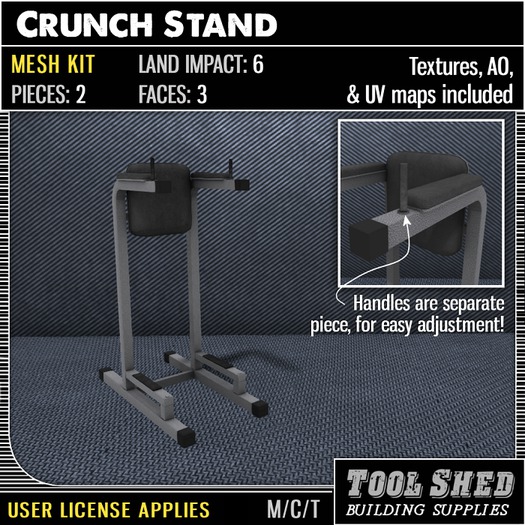 Tool Shed - Crunch Stand Mesh Kit