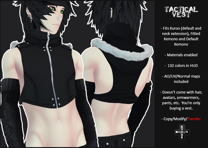 krankhaus - Kemono & Kuroo - Tactical Vest