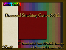 Diamond Stitching Cotton Textures 