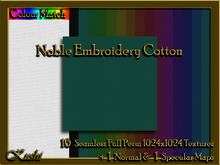 Noble Embroidery Cotton Solids Textures