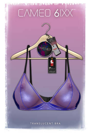 ::Cameo 6ixx:: Translucent Bralet (Purple)