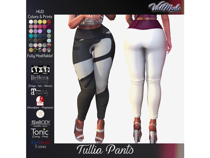[WellMade] Tullia Pants -  HUD Colors & Prints