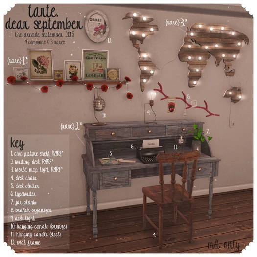 tarte. desk light