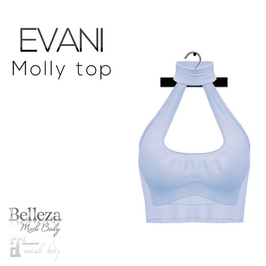 EVANI - Molly top [Blue]