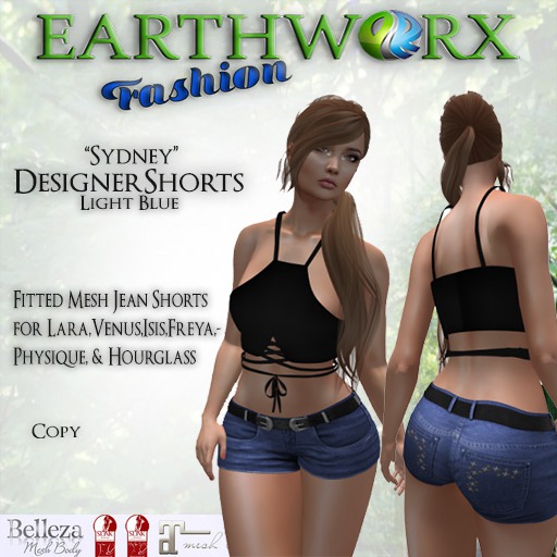 :.EARTHWORX.: Designer Jean Shors [Lt Blue] [BOX]