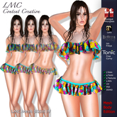 LMC Meshes - Bikini IV - Frilled Skirt Outfit