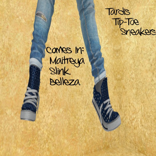 {LM} Tardis Tip Toe Shoe