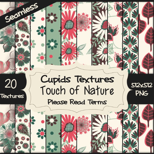 *Cupids Textures * 20 TOUCH OF NATURE 2017