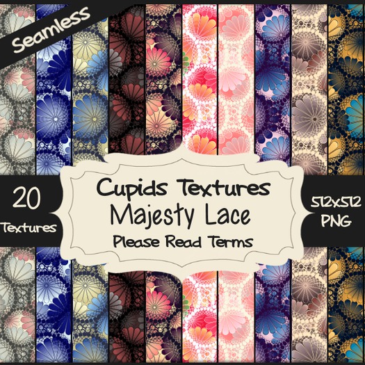 *Cupids Textures * 20 MAJESTY LACE