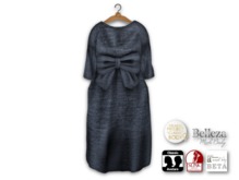 {amiable}Mesh Oversized Bow Cut One-piece09