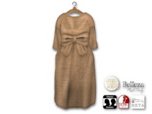 {amiable}Mesh Oversized Bow Cut One-piece10