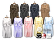 {amiable}Mesh Oversized Bow Cut One-piece(FAT PACK)