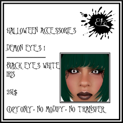 ETC HALLOWEEN - DEMON EYES 1