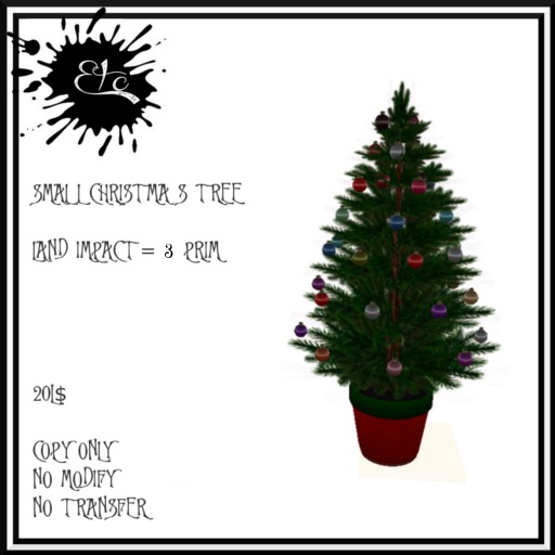 ETC CHRISTMAS SMALL CHRISTMAS TREE