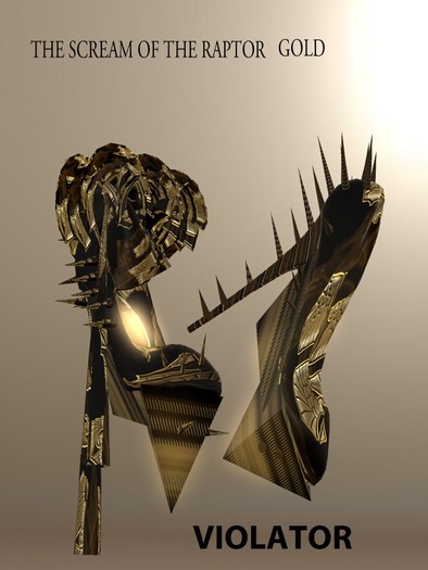 Scream of the Raptor - Ribbon - StilettoGrids - Gold / Violator