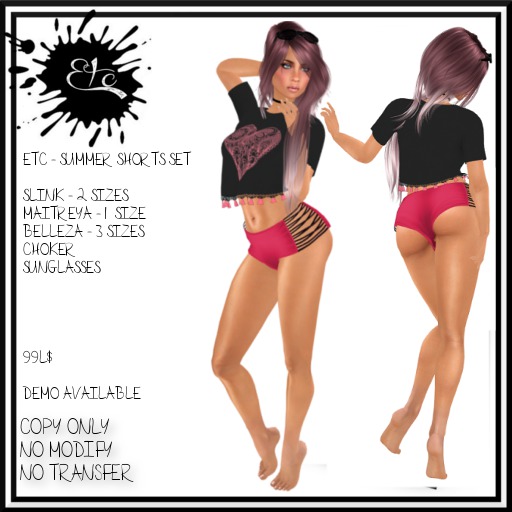 ETC - SUMMER SHORTS SET