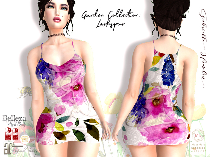.::Pretty Chloe::. Garden Larkspur