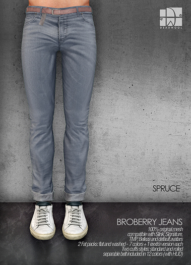 [Deadwool] Broberry jeans - spruce