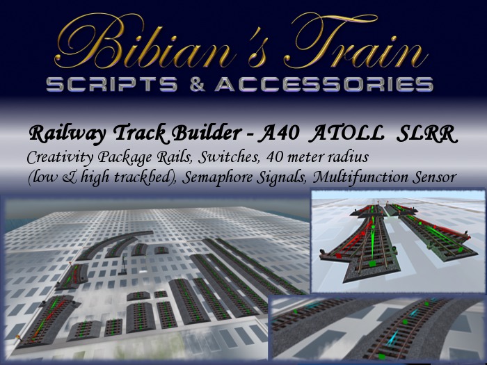 Railway Track Builder Creativity Package ATOLL - 1AB SLRR