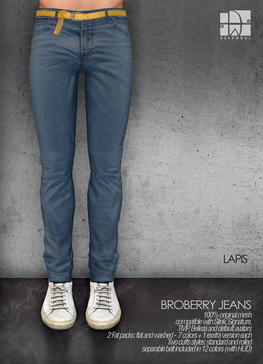 [Deadwool] Broberry jeans - lapis