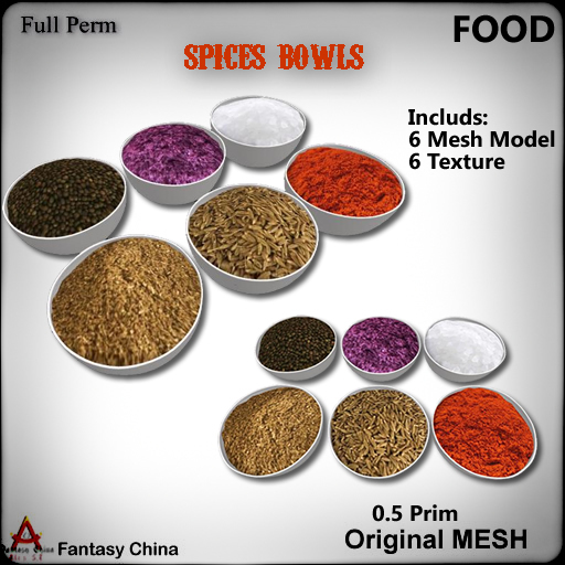 FC- Full Perm Mesh spices bowls bp
