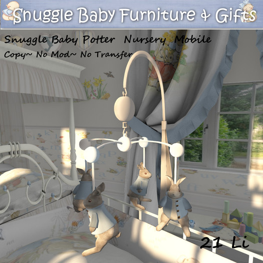Potter  Nursery  baby mobile Boxed