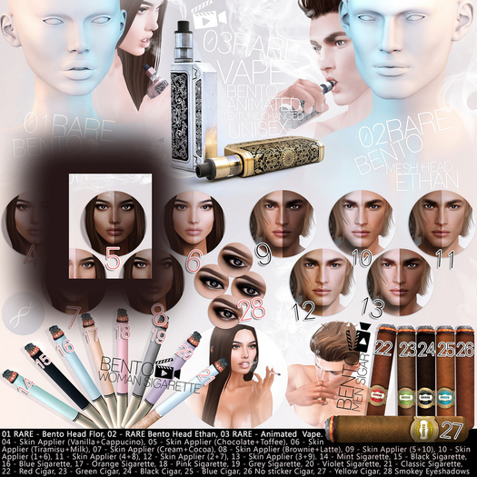 05 HUD_Genesis_Lab_Skin_FLOR - SET 2 (Chocolate+Toffee)