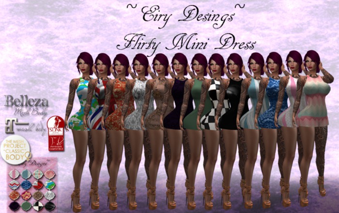 ~ED~ Flirty Mini Dress