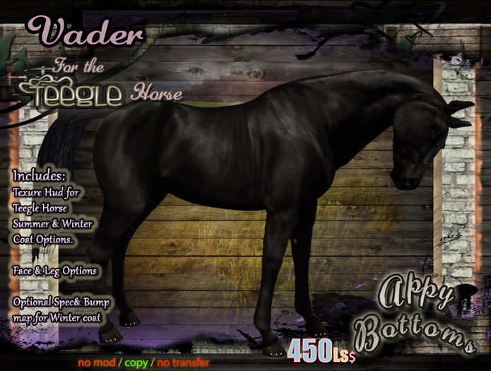 ~AppyBottoms~ Teegle Texture - Vader