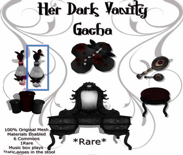 .::DD::. Her Dark Vanity COMMON Perfume Black