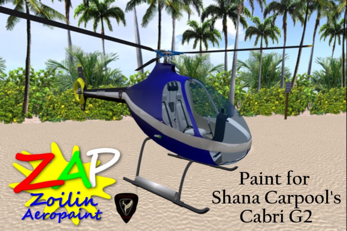 Cabri G2 Blue Bird Paint