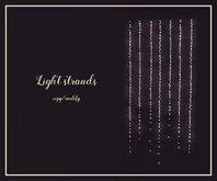 *Tea Time* Light strands (add and click)