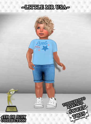 ~*Sweet Tots*~ TD~ 4th Of July~Little Mr USA