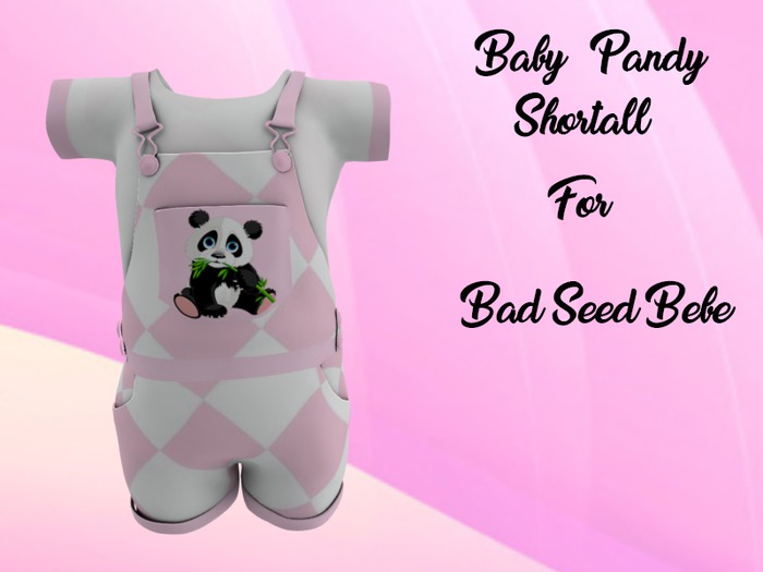 Baby Pandy Shortall Bad Seed Bebe (Boxed)