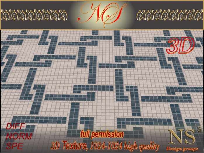 N_s 3d texture ceramic tile_CT010