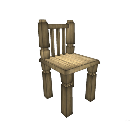 Sculpty Chair #1 FULLPERM