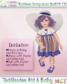 .:RP:. Balloon Indepanda Outfit TD (wear to unpack)