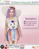 .:RP:. Balloon Indepanda Outfit (wear to unpack)