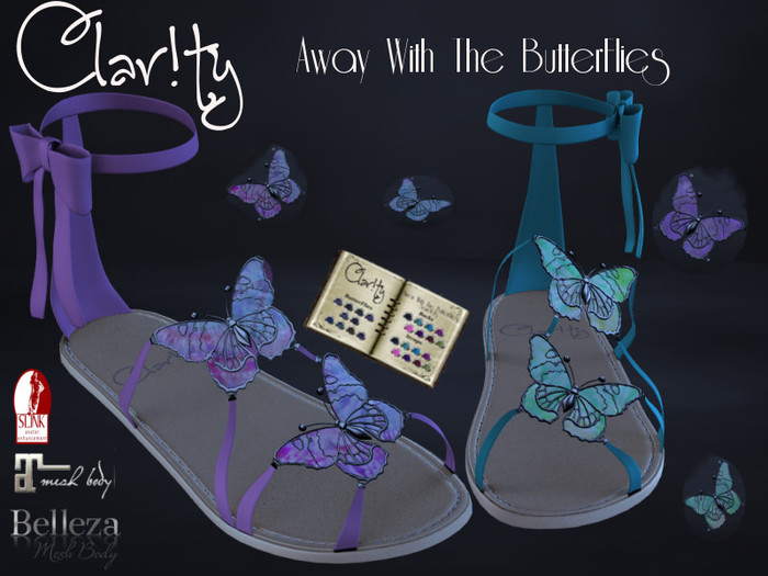 Clar!ty~Away with the Butterflies ~Sandels