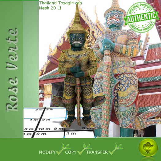 Full Perms Thailand Tosagirivan Mesh Statue