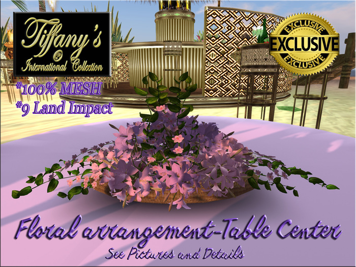 Floral arrangement-Table Center-BOXED